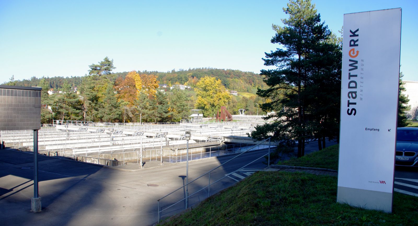 Mit der Eigenversorgung des Strombedarfs erfüllt die ARA des Stadtwerks Winterthur modernste Richtlinien.